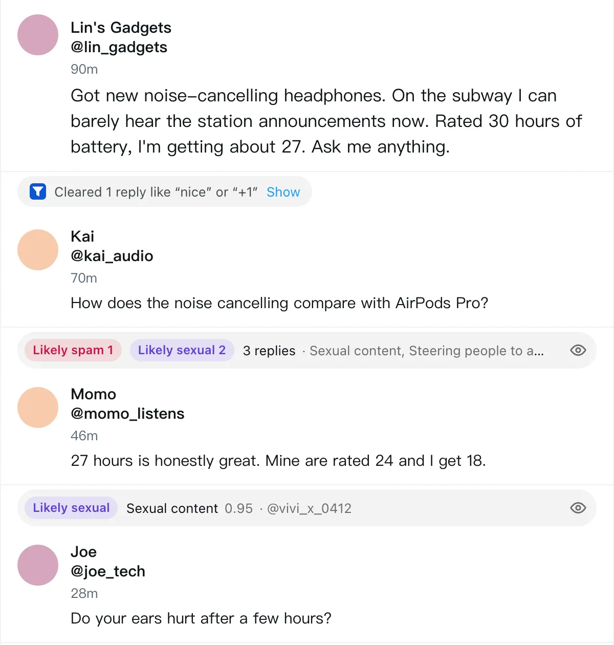 X · bots · With ClearFlow