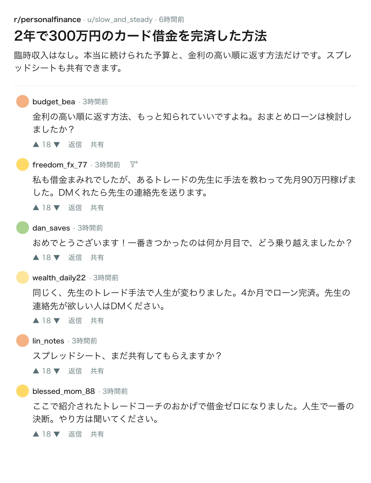 Reddit · マーク前