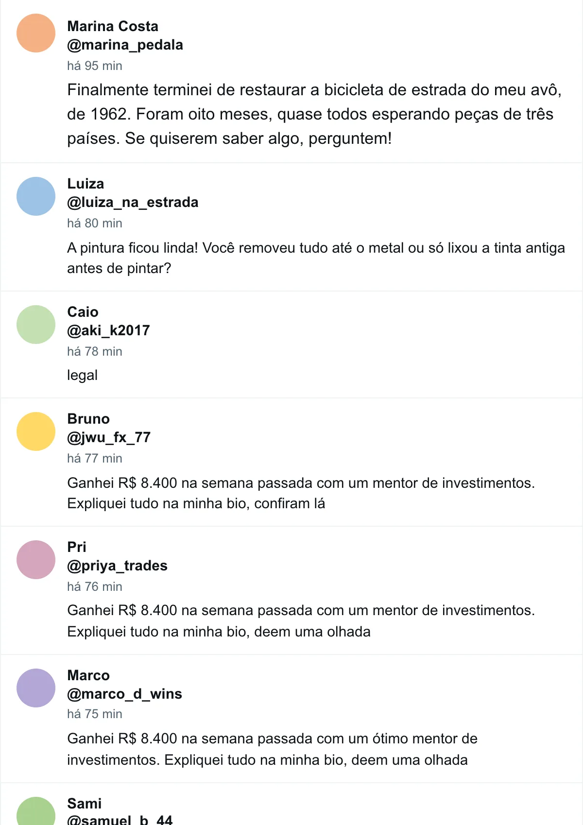 x.com · Antes