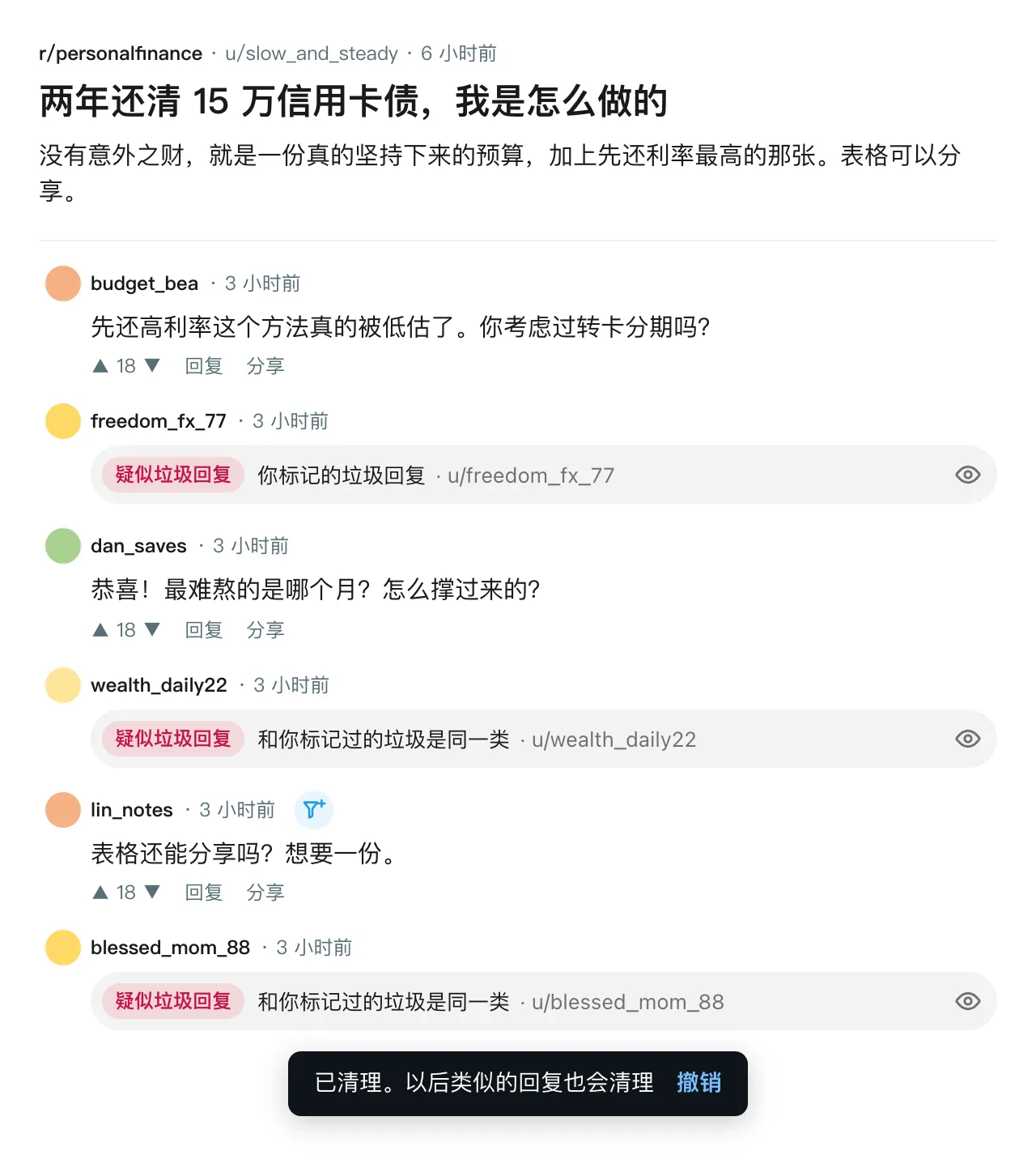 Reddit · 标之后