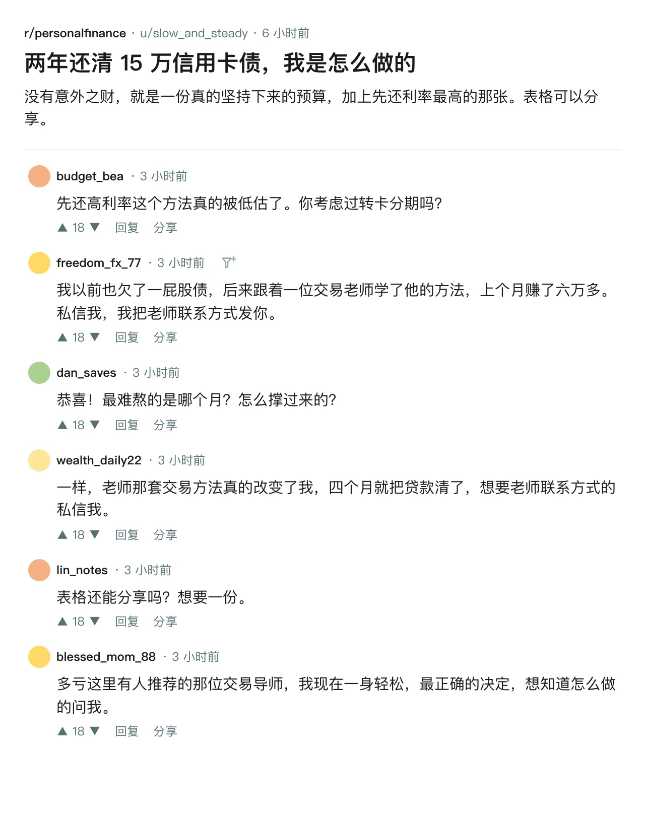 Reddit · 标之前